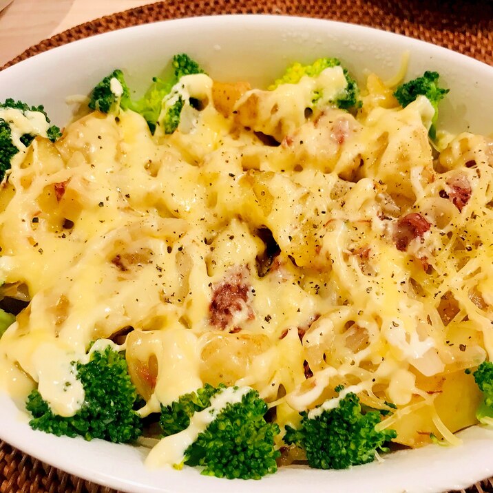 アレンジ じゃがいもコンビーフ炒めのチーズ焼き レシピ 作り方 By Haruru 楽天レシピ アレンジ じゃがいもコンビーフ炒めのチーズ焼き レシピ 作り方 By Haruru 楽天レシピ